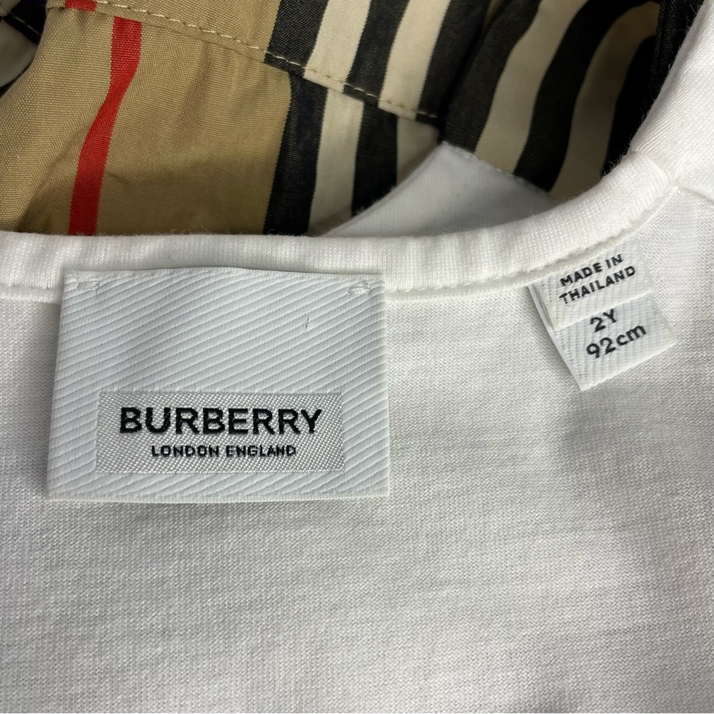 Burberry London Girls Iconic TB Rhonda Romper 2T - Picture 10 of 16